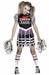 Zombie Fearleader Child Costume, Large 12-14