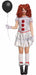 Women's Carnevil Clown Adult Costume, Size 4-6