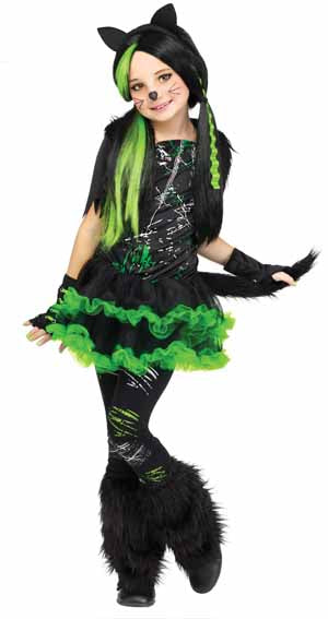 Kool Kat Child Costume, Size 8-10