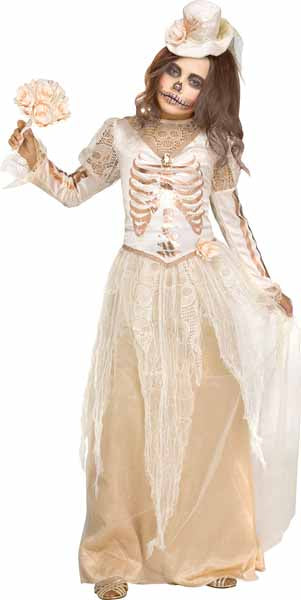 Victorian Bride Child Costume, Size 12-14