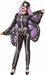 Blue Butterfly Bones Women's Adult Costume, Small