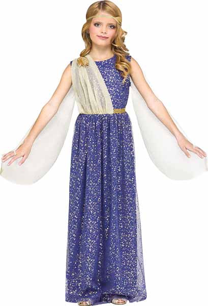 Glittering Goddess Child Costume, Size 10-14
