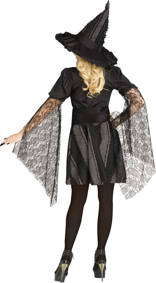 Stitch Witch Dress Adult Women's Halloween Costume Small/Medium 2-8 (1/Pk)