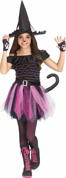 Witchy Kitty Child Costume