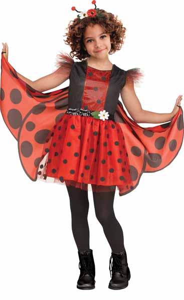 Love Bug Ladybug Costume, Child Small (4-6)