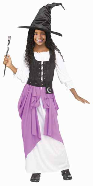Renaissance Witch Child Costume, Medium