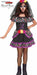 Ghost Face Sugar Skull Child Costume, Medium 8/10