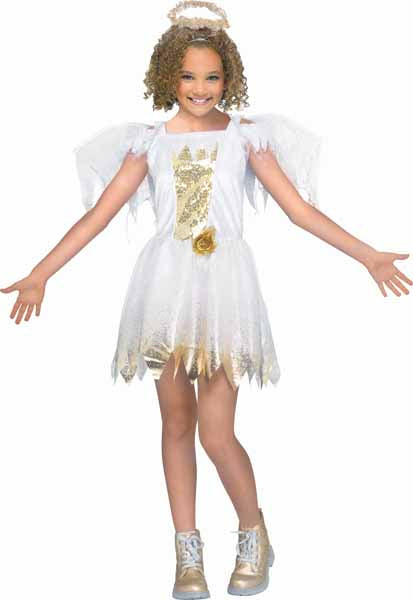 Sweet Sparkle Angel Child Costume, Medium 8/10