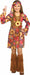 Flower Power Hippie Child Costume, Size 12/14