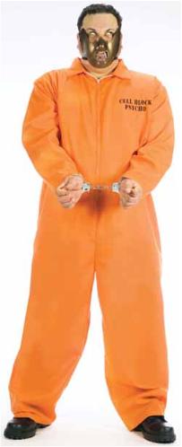 Cell Block Psycho Plus Size Costume