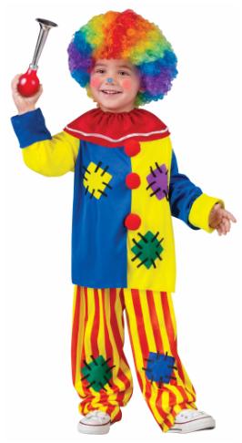 Big Top Clown Toddler Costume, Large 3T-4T