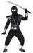 Boys' Silver Mirror Ninja Costume, Size 8-10