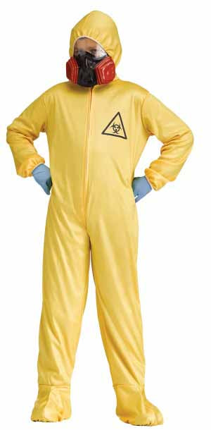 Yellow Hazmat Child Costume, Medium 8-10