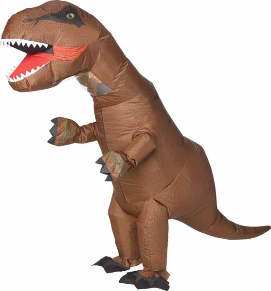 Inflatable T-Rex Adult Costume, One Size