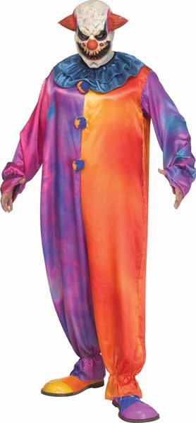 Tie-Dye Clown Adult Costume