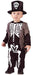 Happy Skeleton Toddler Costume with Hat, Large 3T-4T