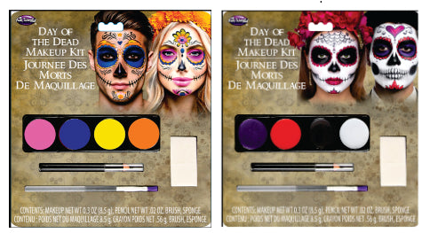 Day of the Dead Makeup Kit, Assorted Styles