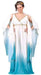 Greek Goddess Plus Size Costume with Ombre Gown