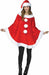 Santa Plush Poncho Costume, One Size