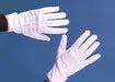 Deluxe White Parade Gloves with Snap Closure