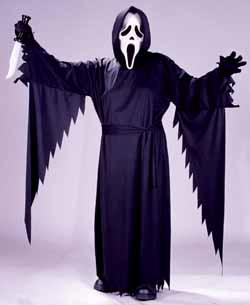 Teen Scream Costume with Mask, One Size
