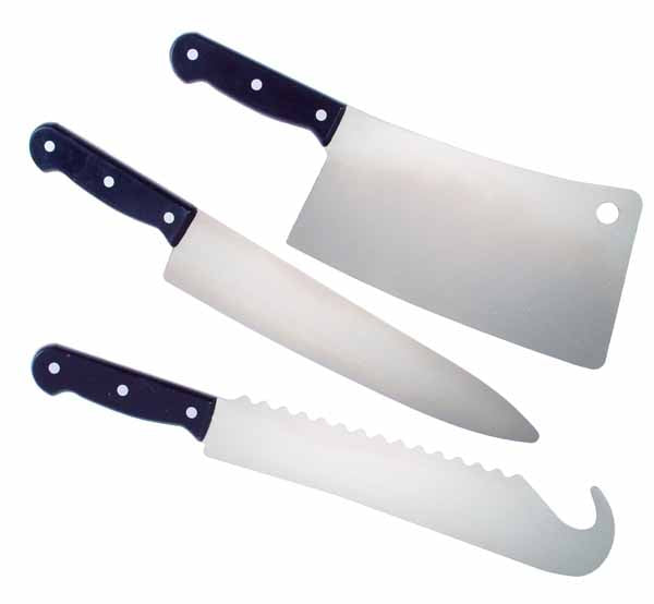 Shiny Costume Knife Prop, Assorted Styles