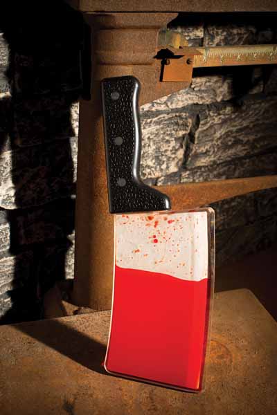 Fun World 12 Inch Bleeding Cleaver Costume Prop