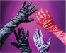 Black Velvet Gloves, 20.5 Inches Long