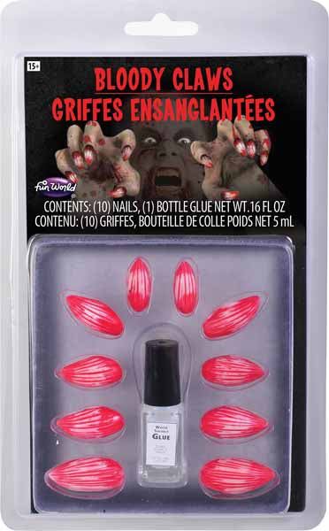 Bloody Animal Claws Costume Accessory