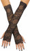 Fingerless Scalloped Lace Gloves