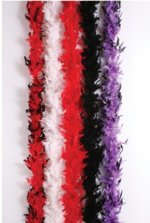 Yellow Feather Boa, 5 ft
