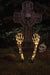 Light-Up Skeleton Arms Halloween Decoration
