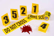 Crime Scene Decoration Kit with 100 ft Caution Tape