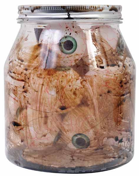 Creepy Eyes Specimen Jar Halloween Decoration