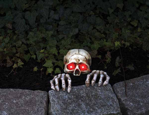 Light-Up Skele-Peeper Grave Breaker Halloween Decoration Set