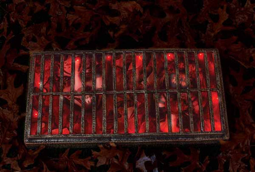 Haunted Sewer Drain with Light-Up Clowns Halloween Decoration