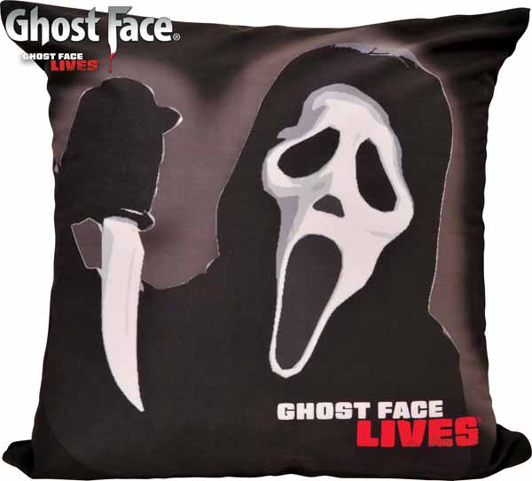 Ghost Face Lives Halloween Pillow Cover