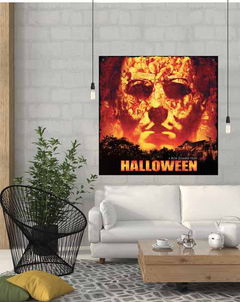 Michael Myers Halloween Backdrop, 5 ft x 5 ft