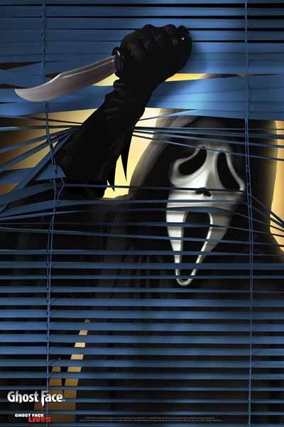 Ghost Face Window Creeper Halloween Decoration