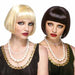 Blonde Flapper Costume Wig