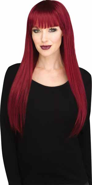 Got You Babe Burgundy Costume Wig