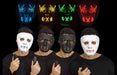 Illumo Black Mask with Green String
