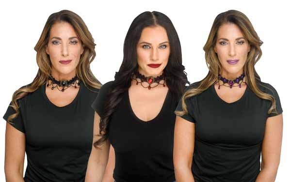 Velour Ribbon Choker, Assorted