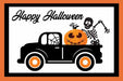 Happy Halloween Truck Door Mat