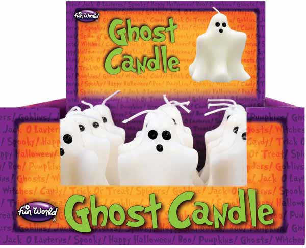 3-Inch Ghost Candle