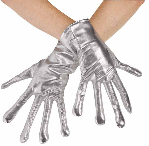 Silver Alien Costume Glove