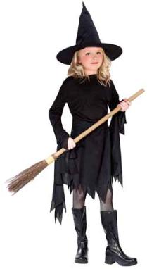 Witchy Witch Girls' Costume, Medium (8 to 10)