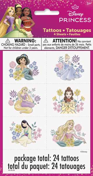 Disney Princess Tattoos