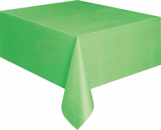 Lime Green Tablecover, 54 x 108 Inches