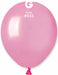 Gemar 5" Metallic Rose #033 Latex Balloons, 100 Count